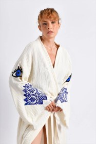 Resim Brandsmithshop Naturel Mystic Eye Kimono Çok Renkli 