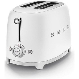 Resim Smeg TSF01 2 Dilim Ekmek Kızartma Makinesi Beyaz 