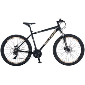 Resim Salcano Ng Team 200 27,5 V-fren 18cm Kadro Siyah-gümüş Bisiklet Siyah - Gümüş 