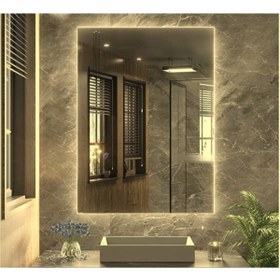 Resim BLUE HOUSE 70*60 Led'li Lavabo & Banyo Aynasi 