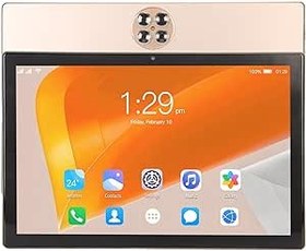 Resim 2'si 1 Arada Tablet, 7000 MAh Pil 4G Çağrı 8 GB RAM 256 GB ROM Sekiz Çekirdekli CPU 10,1 İnç Tablet 100‑240 V, İş Için Bluetooth Klavyeli (AB fişi) 