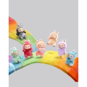 Resim DS LLC Labubu Koleksiyonluk Peluş Oyuncak - Yumuşak Kumaşlı, Dekoratif Tasarım, Hediyelik 