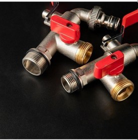 Resim Pazly 3/4 İnç Bahçe Kolu Musluğu 20mm, Çıkarılabilir Kalınlaştırılmış Çıkış Vanası, Bahçe İçme Suyu Çiftlik Bitkileri İçin, Pirinç Yüksek Kalite 20mm 