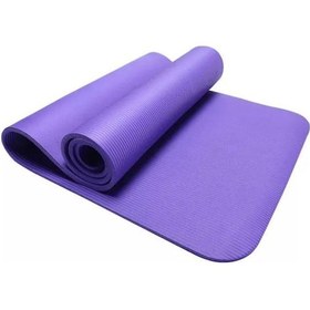 Resim NBR Pilates & Yoga Matı 183 * 61 * 1 cm Mor Renk 
