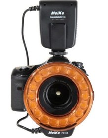 Resim Meike Sony Alpha Dslr Makinalar İçin Fc110 Led Macro Ring Flaş 