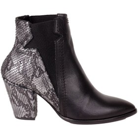 Resim Bueno Shoes Siyah Deri Kadın Topuklu Bot 01wr5001 