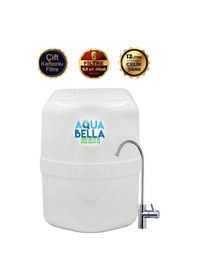 Resim Aqua Bella Optimus Prime 12 Lt Nsf Sertifikalı Çelik Tanklı 12 Aşamalı Su Arıtma Cihazı 