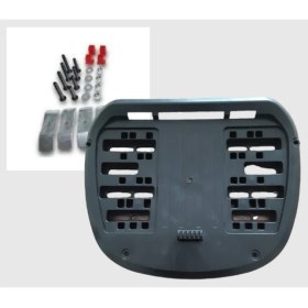 Resim Wogen 39 Litre Motosiklet Arka Çanta Alt Bağlantı Tablası Komple (41-50-52 Litreye Uyumludur) 