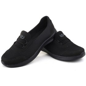 Resim Black Sea 575 Büyük Numara Kadın Günlük Casual Spor Ayakkabı Siyah 