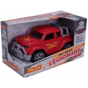 Resim Polesie Lejyon Mini Kırmızı Araba Kutulu 93509, Çocuklar İçin Mini Arazi Aracı Kırmızı 