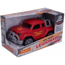 Resim Polesie Lejyon Mini Kırmızı Araba Kutulu 93509, Çocuklar İçin Mini Arazi Aracı Kırmızı 