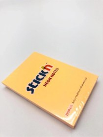 Resim Stıck'n Neon Not Kağıdı 76x51mm Turuncu 