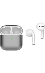 Resim Lapas BTK-ZR79 Tws Kulak Içi Bluetooth Kulaklık V5.3 Gümüş 
