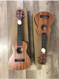 Resim Puka Pk-21Eq Soprano Maun Ağacı Elektro Ukulele-Kılıflı 