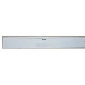 Resim KRGZ HRD Kapı Altı Koruması Metal Krom -8*80 Cm 