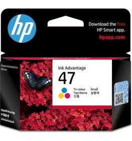 Resim Renkli Set 47 Orijinal Kartuş Hp Deskjet Ultra Ink Advantage 4828 Yazıcı Uyumlu 