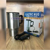 Resim Powermaster Araç Kettle (paslanmaz Çelik) 12v Oto Çay-kahve Makinası 