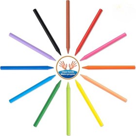 Resim Bic | Plastidecor Pastel Boya Seti, 18 Renk, Elleri Kirletmeyen, Canlı ve Dayanıklı Renkler 