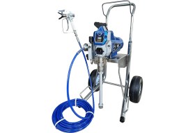 Resim Titech Airless T-390 Elektrikli Airless Boya Makinası Tekerlekli (Kartsız) 