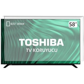 Resim Bestekran Toshiba Uyumlu 58Ul3A63Dt Tv Ekran Koruyucu - Toshiba Uyumlu 58" Inç Tv Ekran Koruyucu 