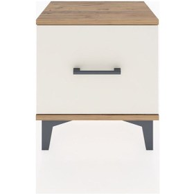 Resim Arges Komodin Tek Çekmeceli 44x30x48 Çam-aytaşı Atlas Çam 