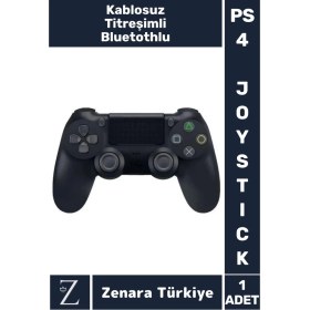 Resim Doubleshock 4 Kablosuz Bluetooth Titreşimli Ps 4/pc Uyumlu Playstation 4 Wireless Joystick Oyun Kolu 