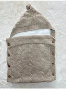 Resim 6718 Welsoflu 1'li Ponponlu Kundak Kahverengi 