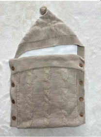 Resim 6718 Welsoflu 1'li Ponponlu Kundak Kahverengi 