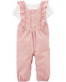 Resim Carter's Carters Kız Bebek 2'li Salopet Set 
