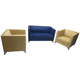 Resim Koltukstilim Lake Ofis Kanepe Takımı Mavi 