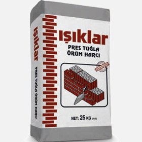 Resim Işıklar Tuğla Pres Tuğla Örüm Harcı 