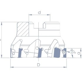Resim Fett VRF90 - AP10 - D080 - D27 - Z10 Vorgen Freze Takımı 