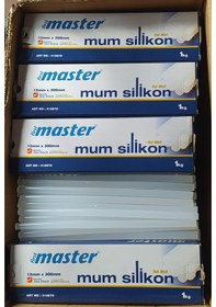 Resim Mum Silikon Kalın 12 MM 30 CM 1 KG 35 Adet 