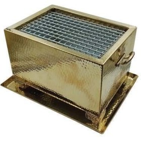 Resim Anka Pirinç Masa Üstü Mangal 