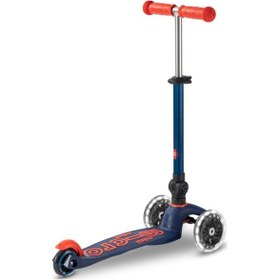 Resim Mini Micro Deluxe Foldable Led Navy Blue Çocuk Scooter Mcr.mmd196 Çok Renkli 