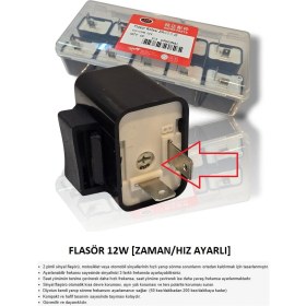 Resim Flaşör 12w Zaman/hız Ayarlı - Universal 