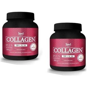 Resim Hud Collagen Plus Powder Toz Kolajen Tip 1-2-3 2 Adet x 300 Gr 