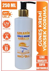 Resim 250ml Güneş Kremi - Spf 50+ Tüm Cilt Tiplerine Uygun Yüksek Korum 
