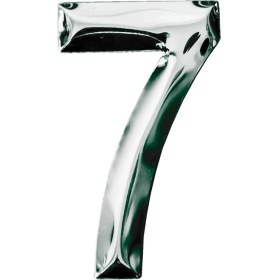 Resim Alet Çantam Posta Kutusu Yapışkanlı Rakam Metal Kapı Numarası No:7 