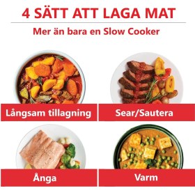 Resim Braventa Collection Instant Pot Üstün Yavaş Pişirici/yavaş Pişirici, 7,1l Çoklu Pişirici / 4 Pişirme Fonksiyonu (Yavaş P 
