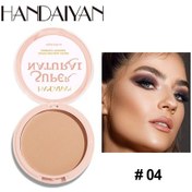 Resim 8 Renk Mat Yüz Preslenmiş Pudra 24 Saat Yağ Kontrolü Doğal Ayar Pudrası 04 C01 