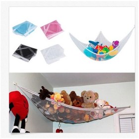 Resim Toy Storage Hammock - 140x100x100cm / Black 