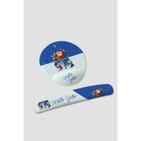 Resim Noel Baba Mousepad ve Klavye Pedi Seti 