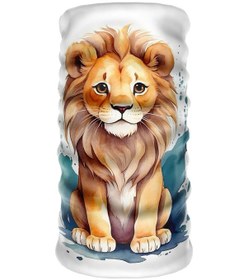 Resim Bebo Store Extreme Outdoor Spor , Motorcu Ve Bisiklet Kullananlara Özel Desenli Buff Boyunluk Bandana Balaklava Aslan-205 Çok Renkli 