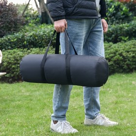 Resim 1 Oxford Kumaş Yuvarlak Kamp Ekipman Depolama Çantası, Katlanır Masa, Sandalye, Uyku Tulumu, Piknik Matı ve Şemsiye Fermuarlı Torbası 