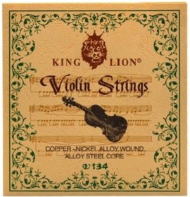 Resim Kinglion V134 Takım Keman Teli 0.25-0.72 Nikel Alaşımlı Çelik Çek 