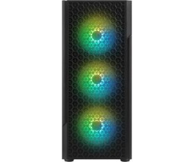 Resim Paxteks Bitfenix Proton 4-120MM Frgb Fan 600W 80 Plus Siyah 1-Usb3.0 2-Usb2.0 Tempered Glass Oyuncu Kasası 