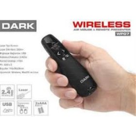 Resim Dark Wp07 Kırmızı Lazerli Wireless Presenter 