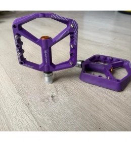 Resim Bike Sky Brıvıga Rulmanlı Çivili Bisiklet Pedal Mor ( 1. Sınıf Kalite ) 