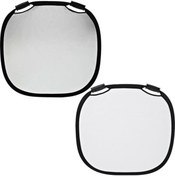 Resim PROFOTO Gümüş Beyaz Katlanabilir Çift Kulplu De Luxe Reflektör L 